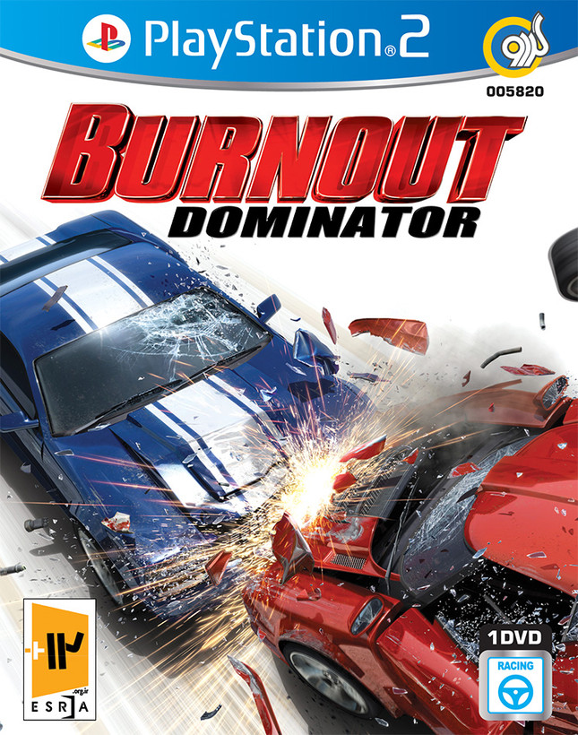 Burnout Dominator بازی پلی استیشن ۲ برنات